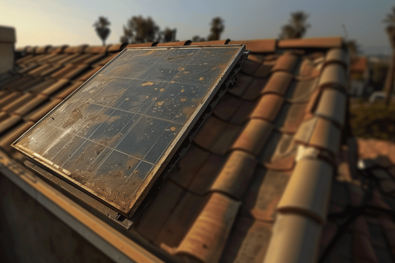 Die Auswirkungen von Schmutz und Ablagerungen auf Solarpanels