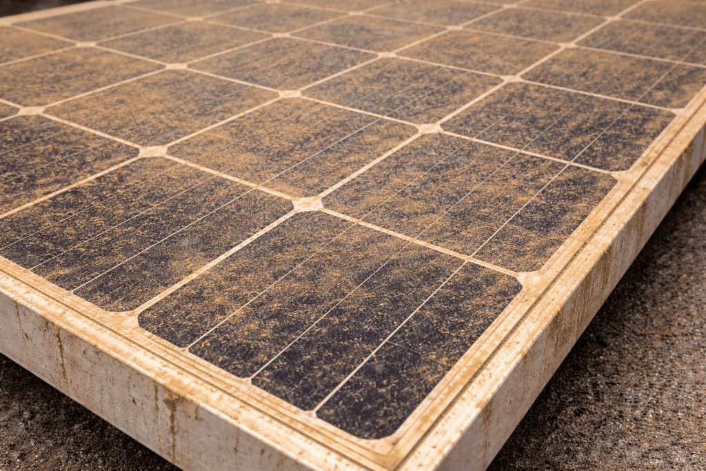 Saharastaub auf Solarmodulen – So reinigen Sie richtig nach dem Wüstensand