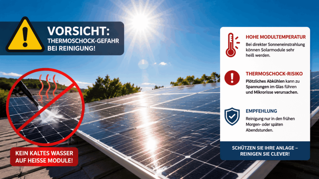 Solaranlage-im-Sommer-reinigen